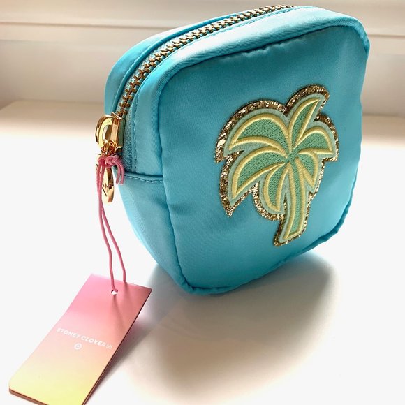 Stoney Clover Palm Tree Patch Mini Pouch - Picture 2 of 3